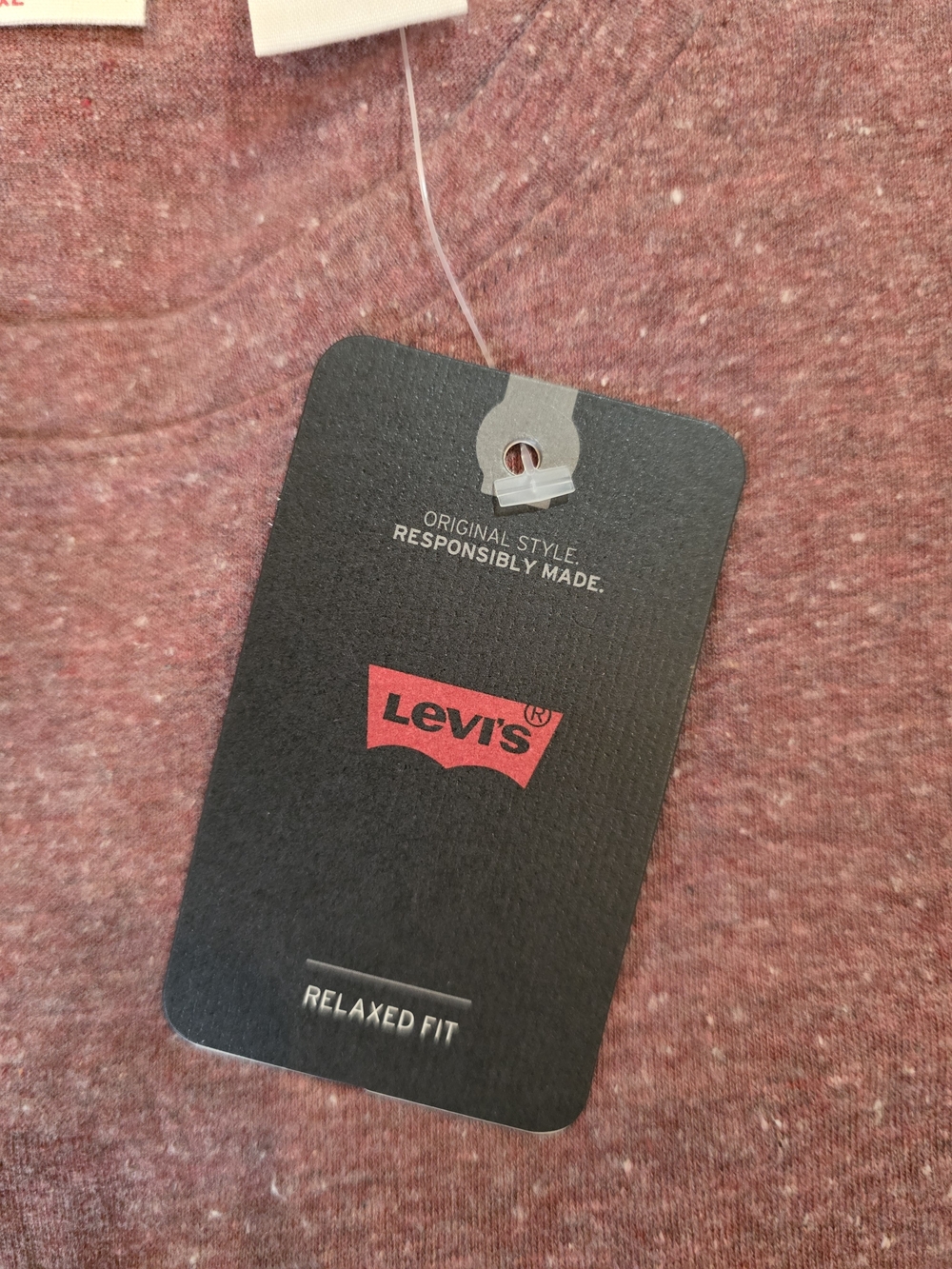 Levi's Women's Sleeveless Crewneck Tank - Heather Mauve - Picture 8 of 12